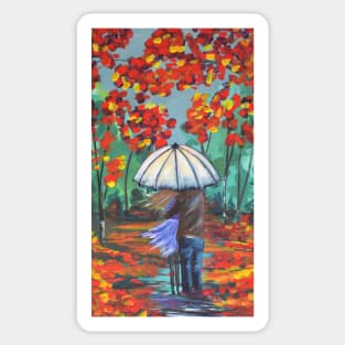 Autumn Rain Sticker